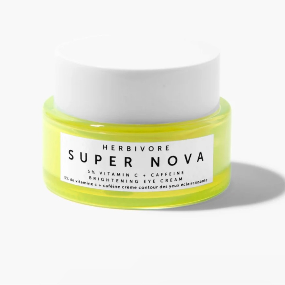 Herbivore super nova brightening eye cream with vitamin c + caffeine…